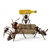 275-750ml Ants PATENT Metal Crafts Bar Living Room Wine Cabinet Wire Display Rack Metal Wine Holder Wine Bottle Holder