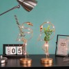 Creative Modern Ins Garden Water Planting Metal Crafts Flamingo Decoration Stand Flamingo Light Decor