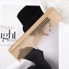 Cute Simple Design Ins Gold Color Antique Vintage Pet Dog Comb Beard Head Tail Hair Lice Metal Comb