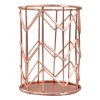 Hollow Out Rose Gold Rack Table Top Accessories Storage Holder Multifunctional Office Stationery creative Pencil Holder