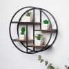 Home Inn Hotel Wine Storage Shelf Art Accessories Decorative Metal Wood Shelf Wall Mount Hanging Rack