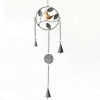 Home Window Decorative Pieces Triangle Round Creative Bird Hanging Garden Metal Japanese Wind Chime