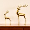 Modern High Class Luxury INS Northern European Brass Gold Deer Table Top  Decor Hotel Shop Home Decoration Accessories