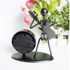 Wholesale Creative Metal Handicraft Crafts Musicians and Artists Iron Guitar Player Figure Handmade Nut and Bolt Musician