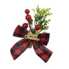 Christmas elk shape napkin buckle restaurant table decoration diamond bow napkin ring