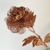 Factory Outlet Home Decoration Artificial Flower Golden Peony Rose