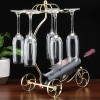 Factory wholesale disassembly chariot dual-use wine rack