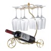 Factory wholesale disassembly chariot dual-use wine rack