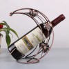 Fashion European Creative Iron Little Moon Red Wine Rack