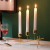 Nordic light luxury wrought iron candle holder creative retro home decoration romantic candlelight