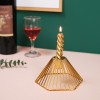 table decoration romantic candlelight dinner props light luxury retro style bedroom room iron candle holder