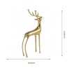 2020 high grade reindeer pure copper ornaments christmas mascot metal brass crafts gifts crafts home decoration