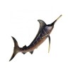 Creative Living Room Pure Copper Fish Statue For Fish Metal Artwork