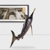 Creative Living Room Pure Copper Fish Statue For Fish Metal Artwork