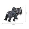 Exquisite Home Decoration Luxury Elephant Realistic Animal Statues