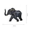 Modern home decoration luxury ornaments animals brass elephant figurine sculpture luxury artwork gifts crafts