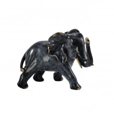 Modern home decoration luxury ornaments animals brass elephant figurine sculpture luxury artwork gifts crafts