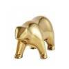 Simple and creative brass bear polar bear living room children's room bedroom living room home decoration exquisite statue