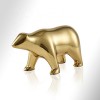 Simple and creative brass bear polar bear living room children's room bedroom living room home decoration exquisite statue